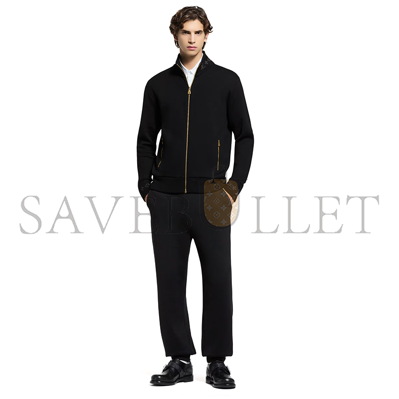 LOUIS VUITTON DOUBLE-FACE KNIT TRAVEL BLOUSON 1AJB32 LOUIS VUITTON DOUBLE-FACE KNIT TRAVEL BLOUSON 1AJB32